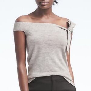 Banana Republic Marino Wool Sleeveless Top